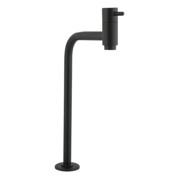 Torneira Preto Fosco 90º Link Em Metal Para Banheiro Luxo